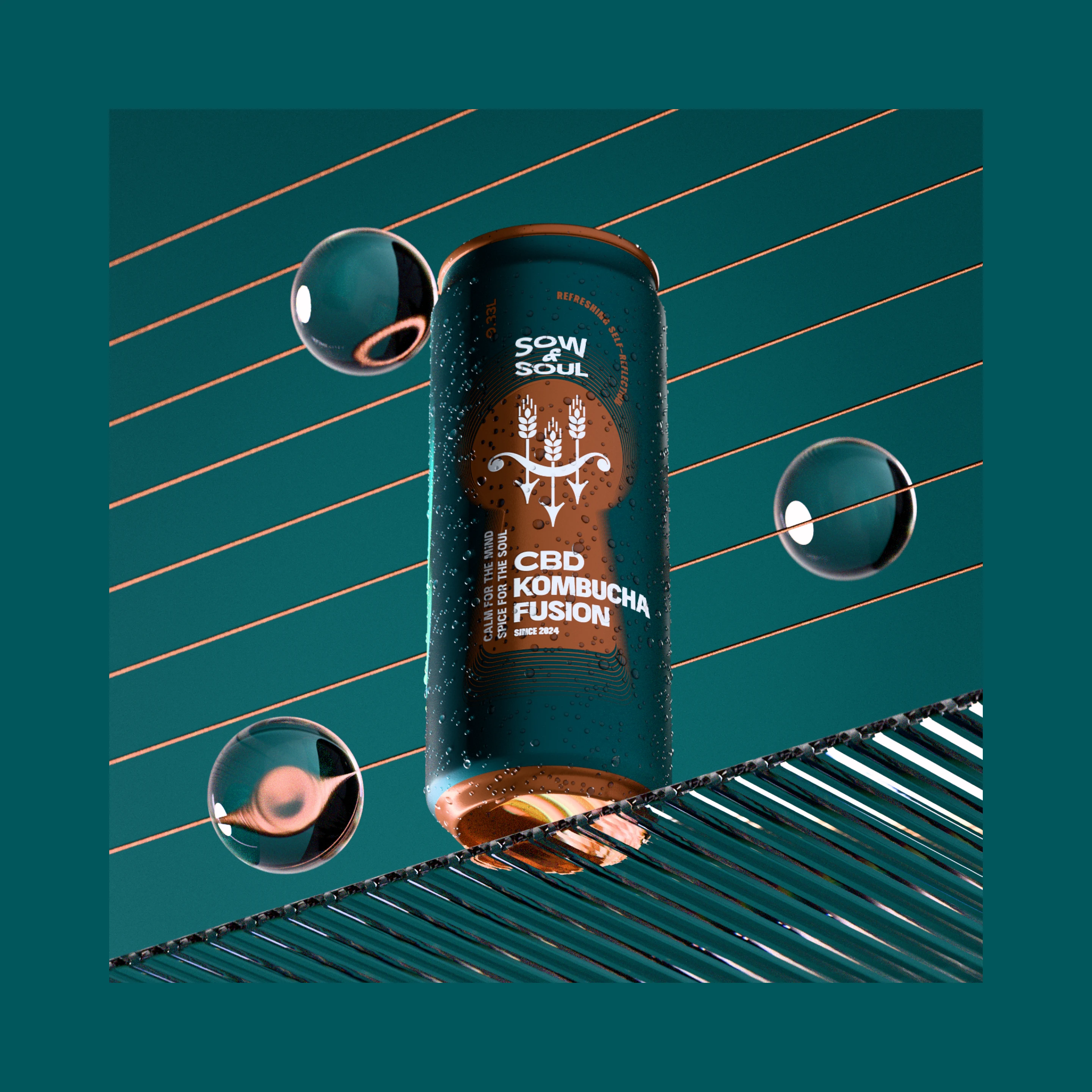Sow&Soul — опаковка за CBD продукти
